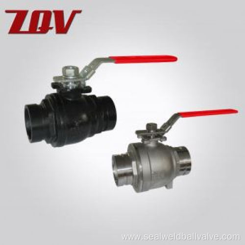 Grooved End stainless steel Floating Ball Valve